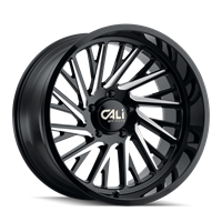 Gloss Black w/ Milled Spokes