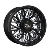 Gloss Black w/ Milled Spokes