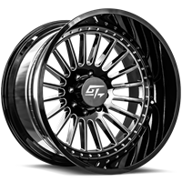 Gloss Black w/ Milled Spokes
