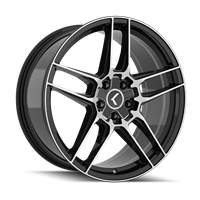 Gloss Black Machined