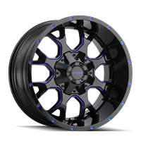 Black w/ Prism Blue